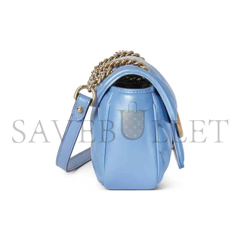GUCCI GG MARMONT MINI SHOULDER 446744 (22*13*6cm)